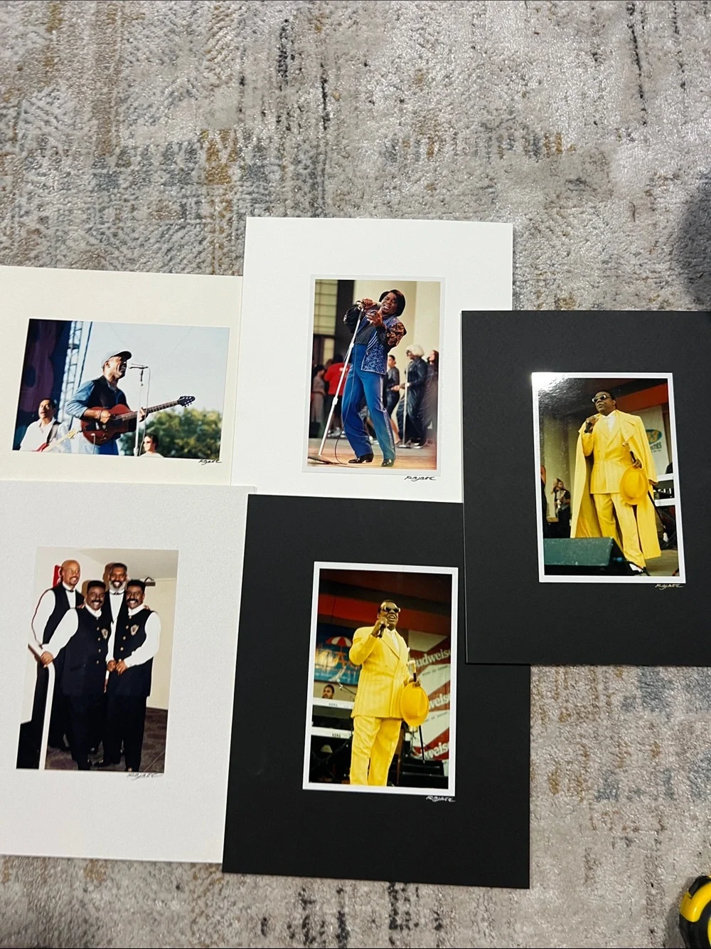Famous black artists photos Marshall Thompson James brown the whisperers z32